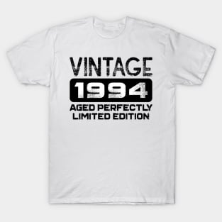 Birthday Gift Vintage 1994 Aged Perfectly T-Shirt